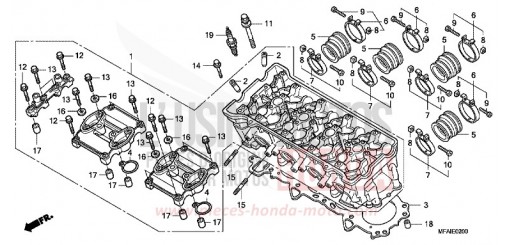 CYLINDER HEAD CBF1000A9 de 2009